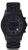 Marc Jacobs Pelly Black Dial Black Silicone Strap Watch for Women - MBM2567