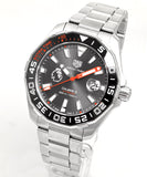 Tag Heuer Aquaracer Calibre 5 Premiere League Edition Black Dial Silver Stainless Steel Watch for Men - WAY201D.BA0927