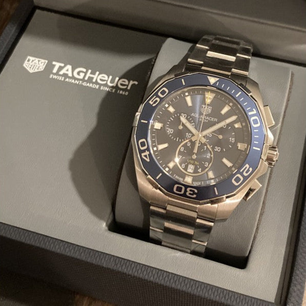 Tag Heuer Aquaracer Blue Dial Watch for Men - CAY111B.BA0927