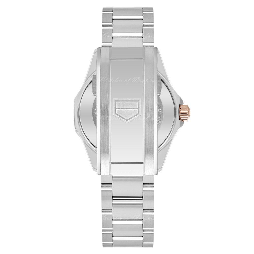 Tag Heuer Aquaracer Professional 200 Quartz Diamonds White Dial Silver Steel Strap Watch for Women - WBP1450.BA0622