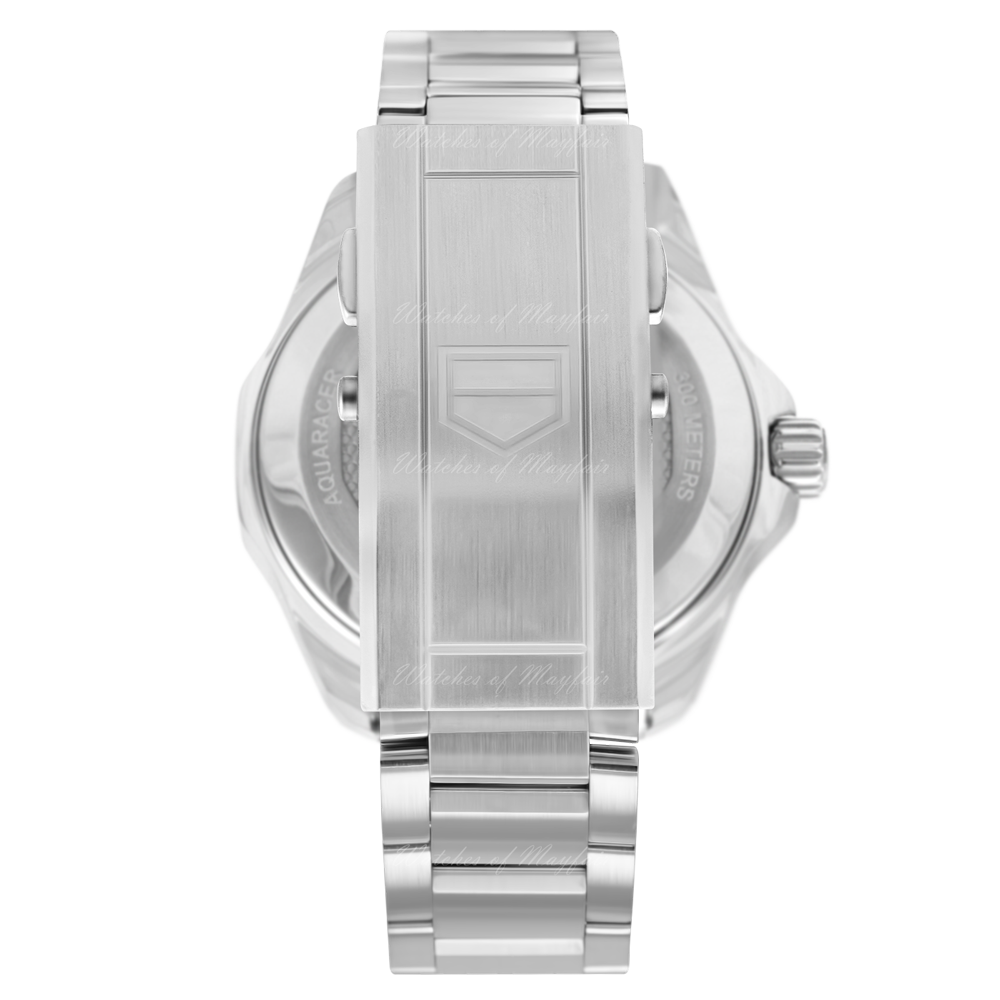 Tag Heuer Aquaracer Professional 300 Automatic Black Dial Silver Steel Strap Watch for Men - WBP201A.BA0632