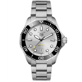 Tag Heuer Aquaracer Professional 300 Automatic Silver Dial Silver Steel Strap Watch for Men - WBP201C.BA0632