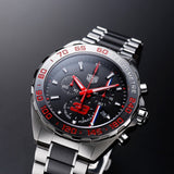 Tag Heuer Formula 1 Max Verstappen Limited Edition Grey Dial Two Tone Steel Strap Watch for Gents - CAZ101U.BA0843