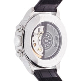 Tissot T Classic Chemin Des Tourelles Chronograph Black Dial Black Leather Strap Watch For Men - T099.427.16.058.00