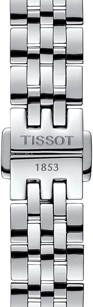 Tissot Le Locle Automatic Lady Black Dial Silver Steel Strap Watch For Women - T41.1.183.56