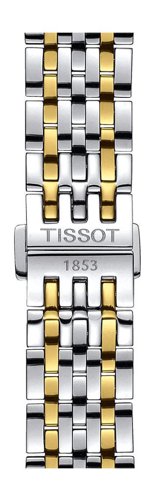 Tissot T Classic Le Locle Powermatic 80 Silver Dial Two Tone Steel Strap Watch For Men - T0064072203301