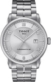 Tissot Luxury Powermatic 80 Silver Dial Silver Steel Strap Watch For Men - T086.407.11.037.00