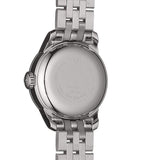 Tissot Le Locle Automatic Double Happiness Lady Silver Dial Silver Steel Strap Watch For Women - T41.1.183.35