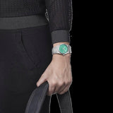 Tissot PRX Powermatic 80 Light Green Dial Silver Steel Strap Watch for Men - T137.207.11.091.01