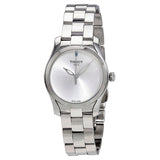 Tissot T Wave Silver Dial Silver Steel Strap Watch For Women - T112.210.11.031.00