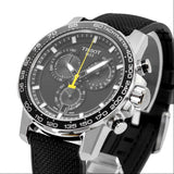 Tissot Supersport Chrono Black Dial Black Nylon Strap Watch for Men - T125.617.17.051.02