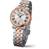 Tissot Carson Premium White Dial Two Tone Steel Strap Watch For Men - T122.410.22.033.00
