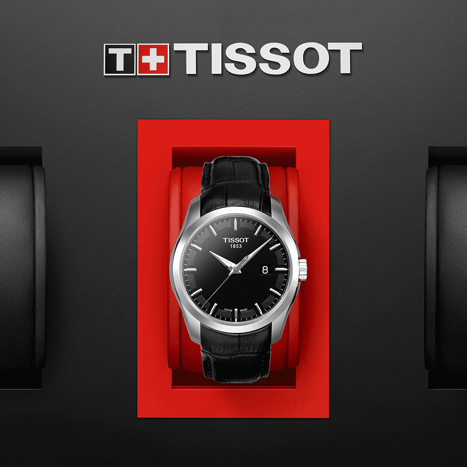Tissot Couturier Chronograph Watch For Men - T035.410.16.051.00