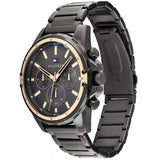 Tommy Hilfiger Mason Grey Dial Grey Steel Strap Watch for Men - 1791790