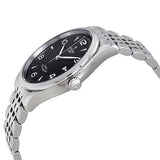 Tudor 1926 Automatic Black Dial Silver Steel Strap Watch for Men - M91650-0002