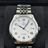 Tudor 1926 Automatic White Dial Silver Steel Strap Watch for Men - M91650-0005