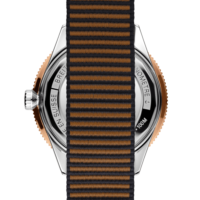 Breitling Superocean Heritage '57 Outerknown Limited Edition Brown Dial Brown NATO Strap Watch for Men - U103701A1Q1W1