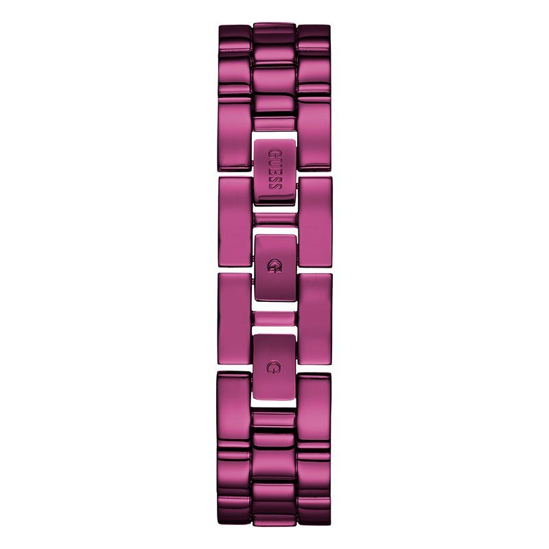 Guess Soho Pink Dial Pink Mesh Bracelet Watch For Women - W0638L6