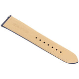 Versace V Circle Quartz Blue Dial Blue Leather Strap Watch For Women - VBP09017