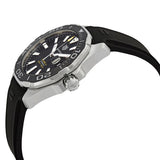 Tag Heuer Aquaracer Calibre 5 Automatic Black Dial Black Rubber Strap Watch for Men - WAY211A.FT6151
