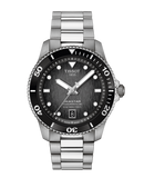 Tissot Seastar 1000 Black Dial Silver Steel Strap Watch For Men - T120.410.11.051.00