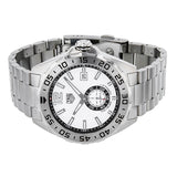 Tag Heuer Formula 1 Calibre 6 Automatic White Dial Silver Steel Strap Watch for Men - WAZ2013.BA0842