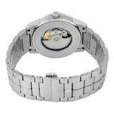 Tissot T Classic Luxury Powermatic 80 White Dial Silver Steel Strap Watch For Men - T086.408.11.016.00