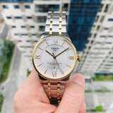 Tissot Chemin Des Tourelles Powermatic 80 Silver Dial Two Tone Steel Strap Watch For Men - T099.407.22.038.00