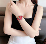 Gucci G-Timeless Cherry Red Mother of Pearl Dial 27mm Watch For Women - YA126584