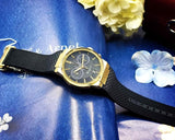 Salvatore Ferragamo Sapphire Chrono Blue Dial Blue Silicone Strap Watch for Men - SFME00221