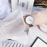 Calvin Klein Wavy Silver Dial Silver Steel Strap Watch for Women - K9U23146