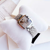 Gucci G-Gucci Brown Dial Silver Steel Strap Watch For Women - YA125413