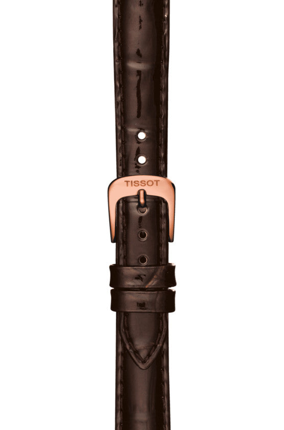 Tissot T Classic Carson White Dial Brown Leather Strap Watch For Women - T085.207.36.013.00