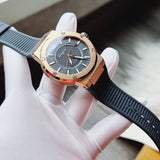 Salvatore Ferragamo F-80 Classic Black Dial Black Rubber Strap Watch for Men - SFHY02522