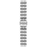 Tissot T Classic Carson Automatic White Dial Silver Steel Strap Watch For Women - T085.207.11.011.00