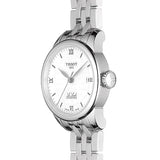 Tissot Le Locle Automatic Double Happiness Lady Silver Dial Silver Steel Strap Watch For Women - T41.1.183.35