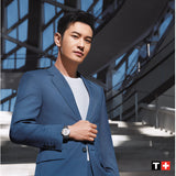 Tissot Carson Premium Silver Dial Silver Steel Strap Watch For Men - T122.410.11.033.00