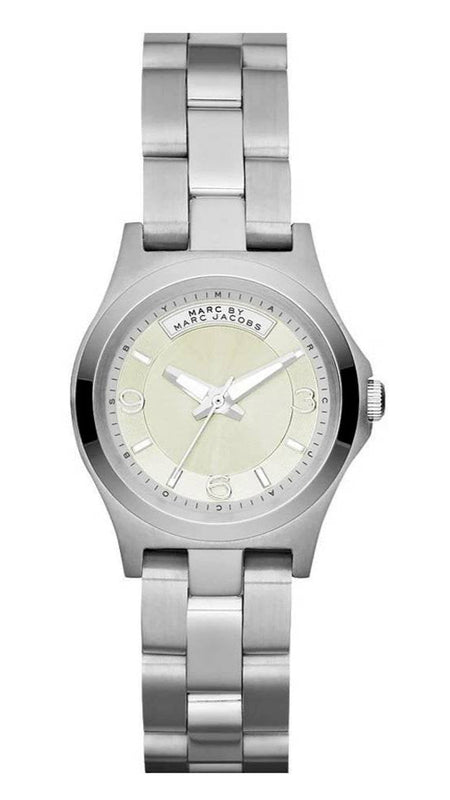 Marc Jacobs Baby Dave Silver Dial Silver Steel Strap Watch for Women - MBM3234
