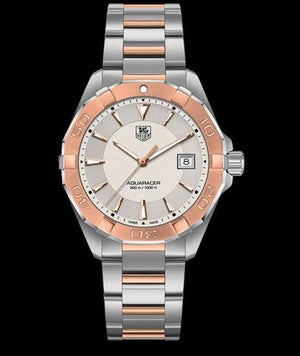 Tag Heuer Aquaracer White Dial Watch for Men - WAY1150.BD0911