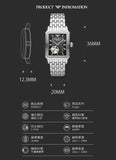 Emporio Armani Diego Automatic Black Dial Silver Steel Strap Watch For Men - AR60057