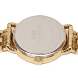 Coach Delancey Black Dial Gold Steel Strap Watch for Women - 14502813