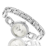 Coach Park Crystals Silver Dial Silver Steel Strap Watch for Women - 14503170