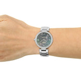 Coach Park Mother of Pearl Blue Dial Silver Steel Strap Watch for Women - 14503224