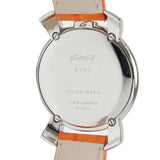 Coach Delancey White Dial Orange Leather Strap Watch for Women - 14502880