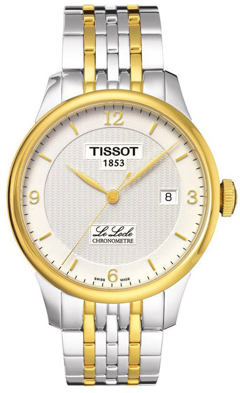 Tissot Le Locle Automatic Silver Dial Two Tone Steel Strap Watch For Men - T006.408.22.037.00