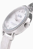 Coach Delancey White Dial Silver Steel Strap Watch for Women - 14502353