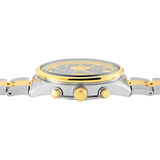 Seiko Sport Chronograph Black Dial Two Tone Steel Strap Watch for Men - SSB430P1