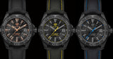 Tag Heuer Aquaracer Calibre 5 Black NATO Strap Carbon Dial Watch for Men - WBD218B.FC6446