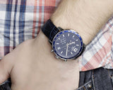 Tissot T Sport Quickster Chronograph Blue Dial Watch For Men - T095.417.16.047.00