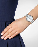 Maurice Lacroix Aikon White Mother of Pearl Dial Silver Steel Strap Watch for Women - A11006-SD502-170-1